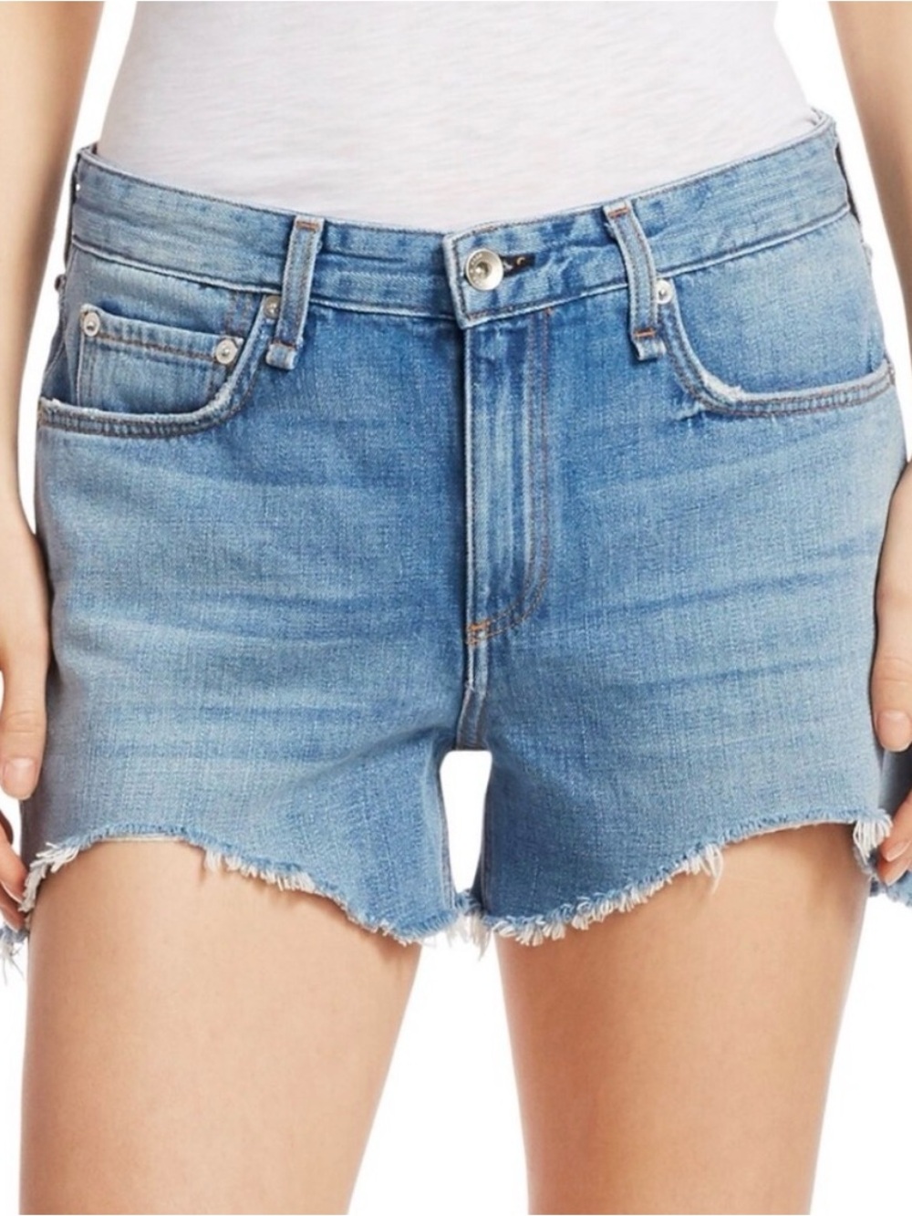 rag&bone Dre jean shorts, size 28, NWOT - Picture 4 of 9